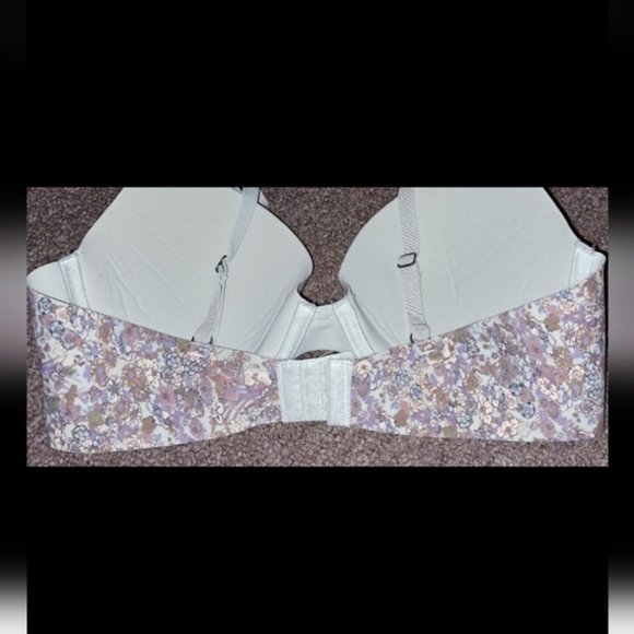 Lucky Brand Women's Blue Floral Bra 36C - Picture 4 of 6